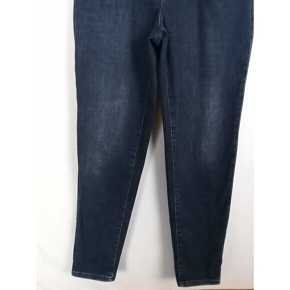 Mac Jeans Women's Sylvie Meis  24/7 Blue High Rise Straight Tapered FLAW - Picture 9 of 13